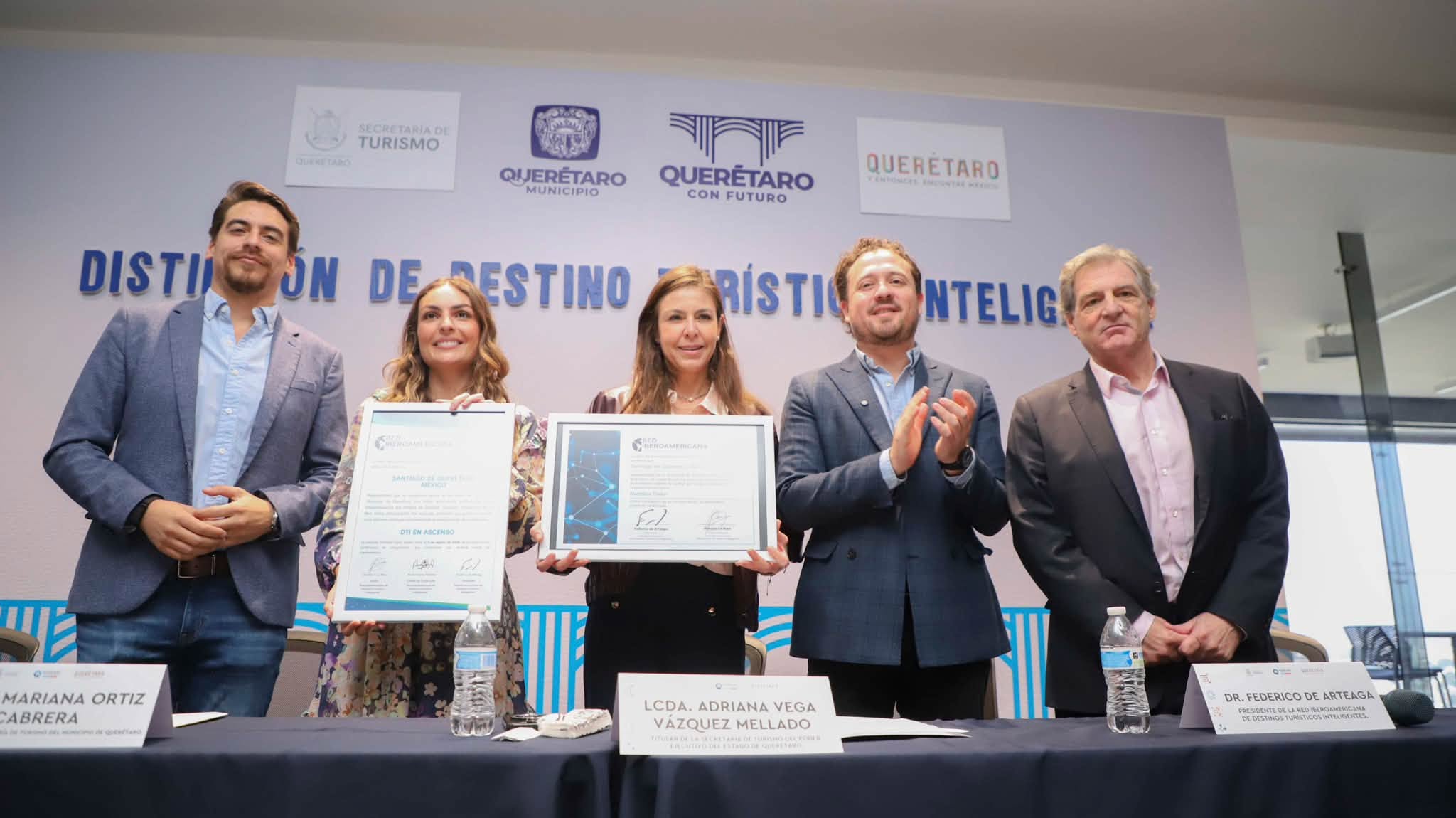 Centro Histórico de Querétaro recibe Distinción de Destino Turístico Inteligente