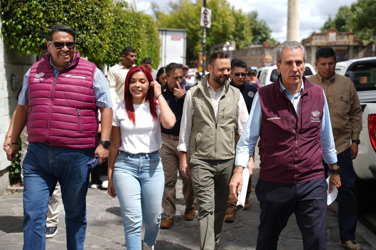 Pepe Chedraui supervisa modernización del Sistema de Captación Pluvial en el bulevar Héroes del 5 de Mayo